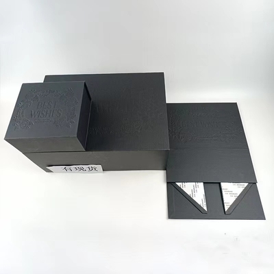 Contenitore d'imballaggio di dimensione di regalo multiplo pieghevole del cartone con chiusura magnetica