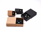 Il nero Matt Kraft Paper Drawer Box di ISO9001 120gsm con le maniglie