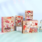 Sacchi di carta di Kraft di Natale della maniglia del nastro che decorano il sacco di carta per il San Valentino