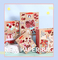 Sacchi di carta di Kraft di Natale della maniglia del nastro che decorano il sacco di carta per il San Valentino