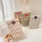 Piccola borsa di carta piegata floreale del regalo di nozze attuali dei sacchi di carta 30gsm-160gsm della maniglia