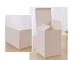 Le piccole scatole di spedizione bianche del bollo caldo elaborano l'OEM del ODM di carta dei contenitori di gioielli