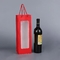 100gsm a 130gsm ha personalizzato le borse di carta del vino con la chiara finestra