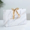 Personalizzi la carta che di LOGO Marble la consegna su ordinazione della carta della borsa del regalo insacca con la maniglia del nastro