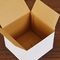 scatole di cartone bianche 250gsm 12x12x12cm 24x24x24cm 10.3x10.3x11cm