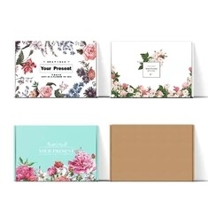 Imballaggio personalizzato Scatola di carta kraft con colore di stampa CMYK / Pantone